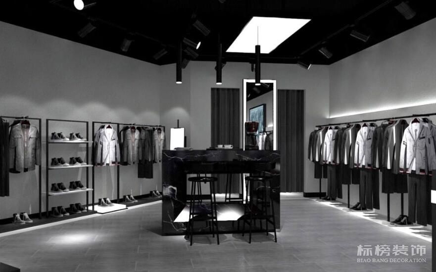 深圳潮流男裝服裝店鋪裝修理要點!