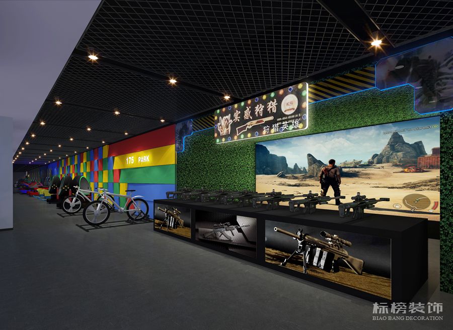 深圳VR CS游戲店鋪裝修設(shè)計方案13